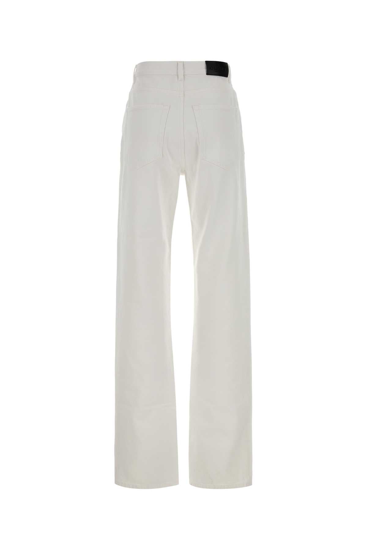 GUCCI SCRIPT JEANS