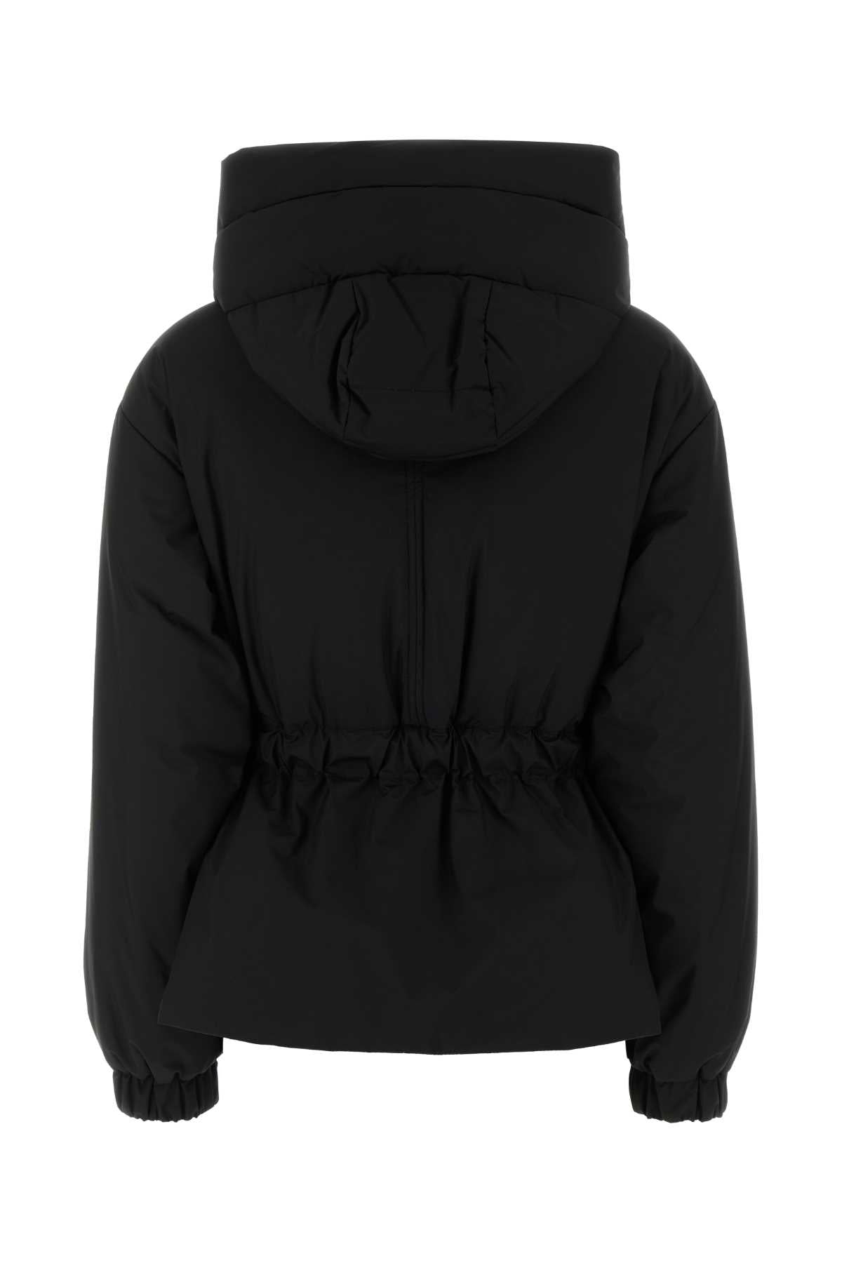 PIUMINO CON CINTURA IN VITA E CAPPUCCIO DOWN JACKETS