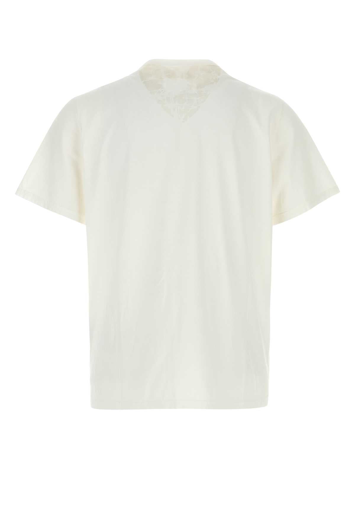V-NECK WAX T-SHIRT T-SHIRTS