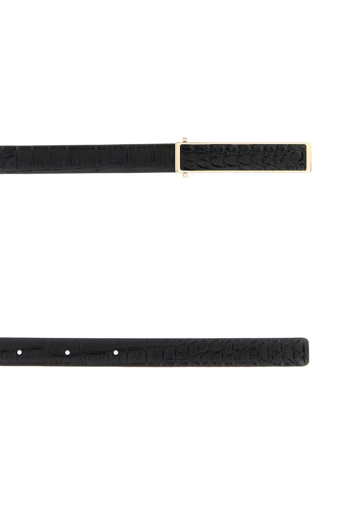 TUMBLED SOFT PRINTED CROC BELT BELT