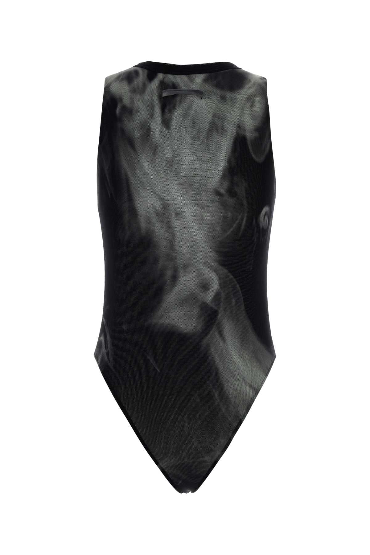 MESH TANK TOP BODY PRINTED "SMOKING WOMEN" TOPS