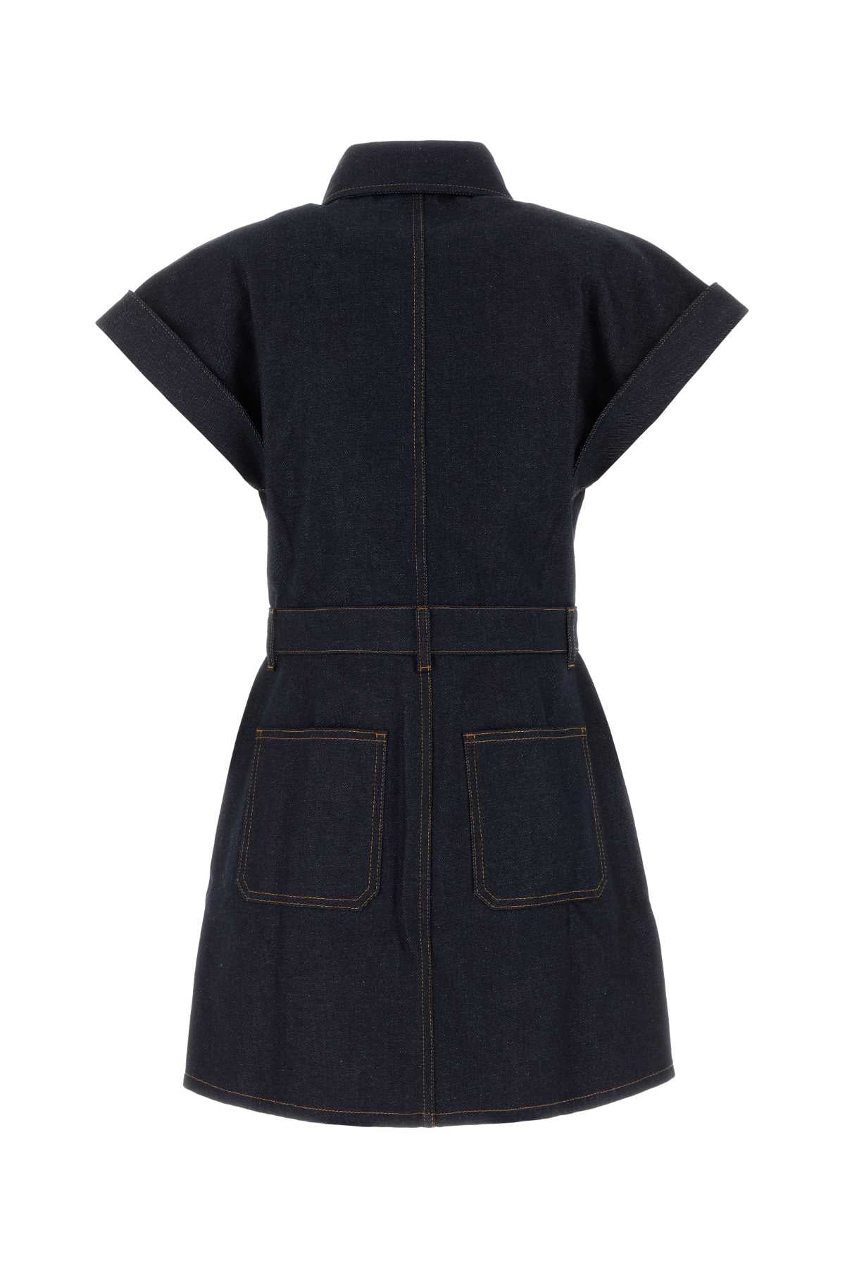 MINI DENIM DAY DRESS DRESSES