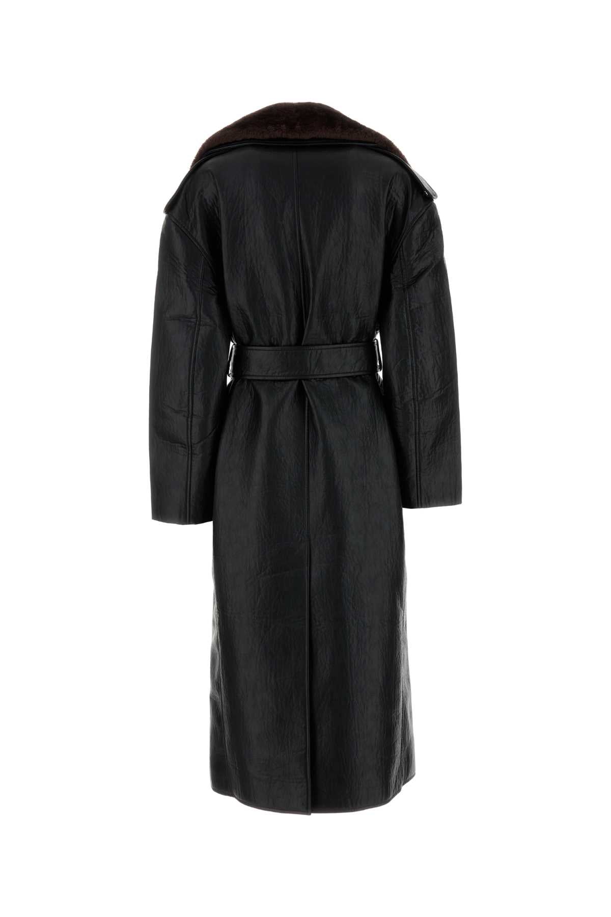 EDRA REMOVABLE COLLAR TRENCH COAT TRENCH COATS