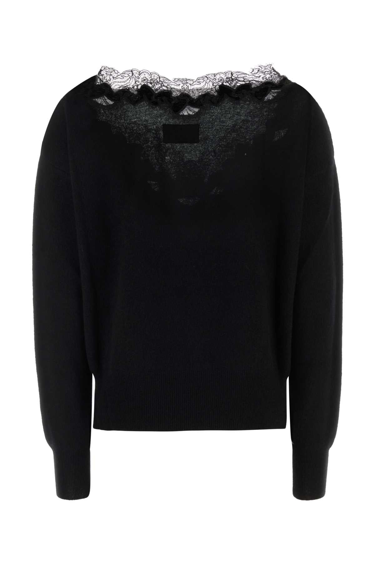 MAGLIA SCOLLO V MANICA LUNGA KNITWEARS