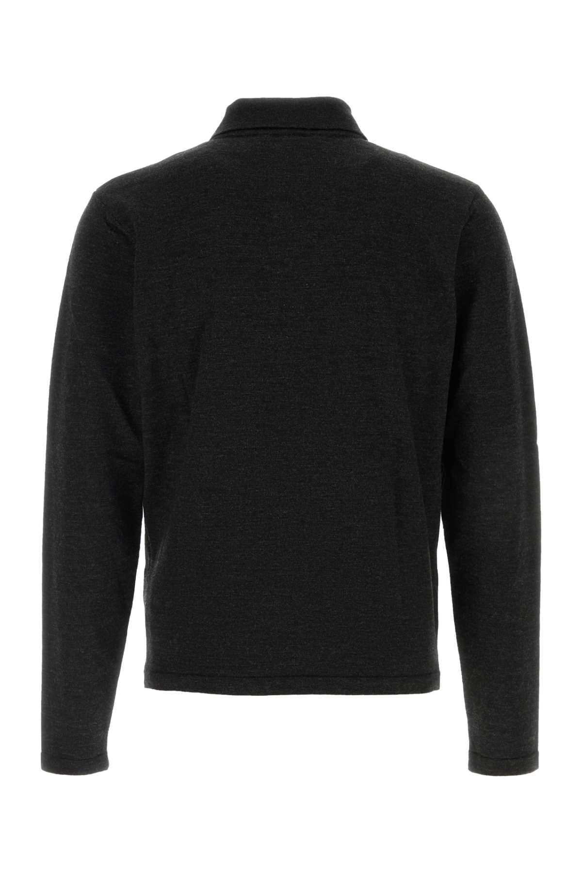 LS KNITTED POLO TOP POLO