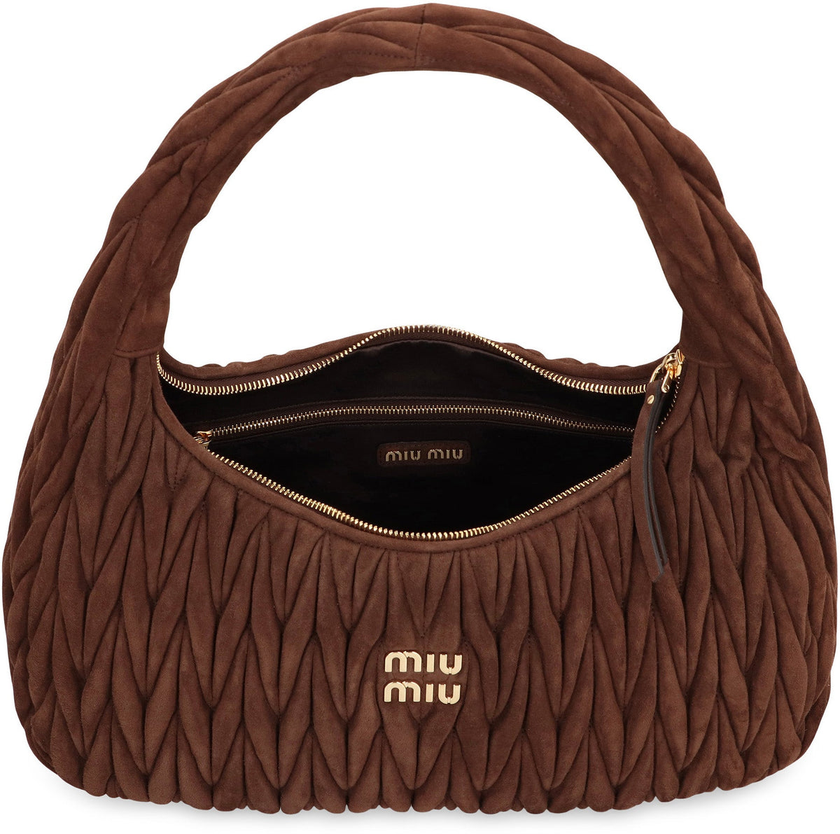 Miu Miu Wander bag in suede