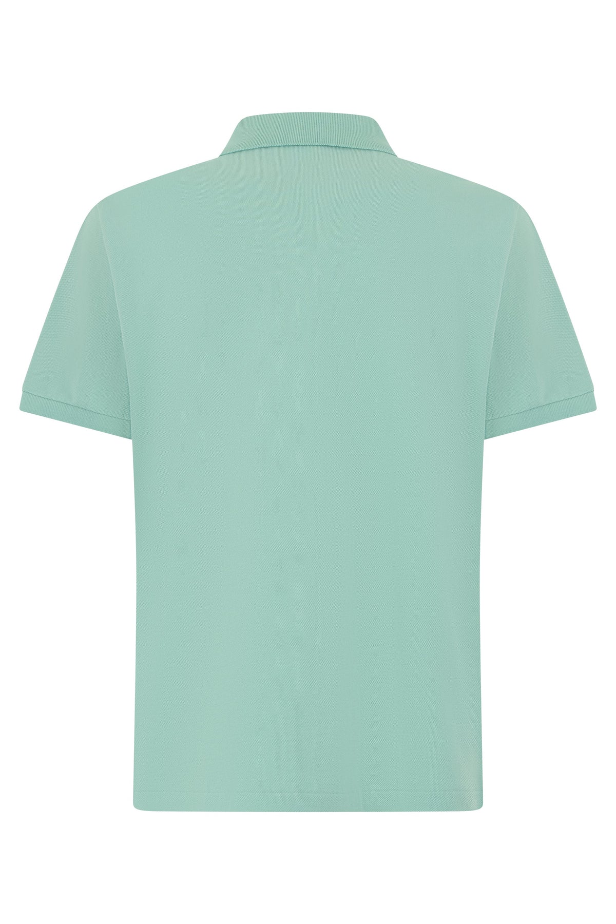 Pique cotton polo with embroidery RTW