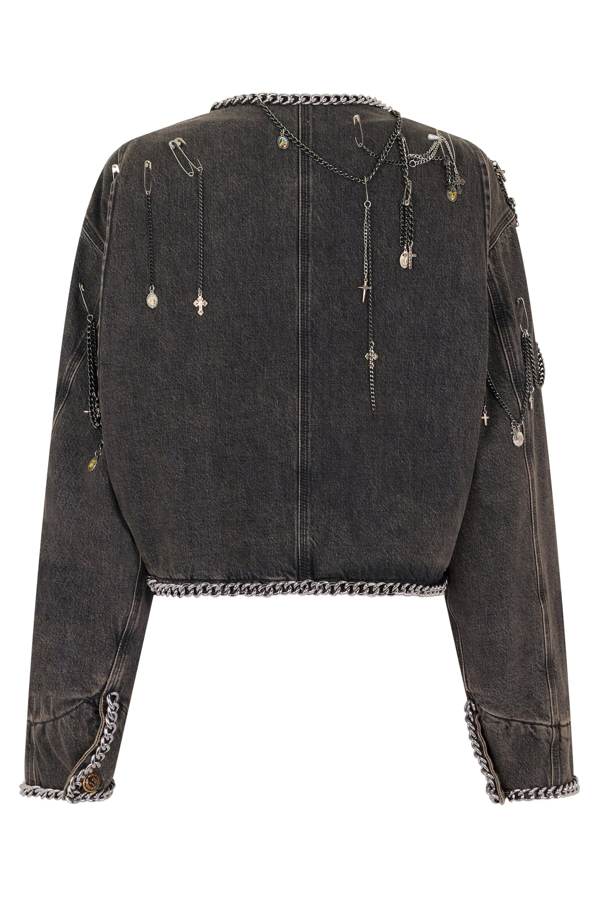 Short denim jacket RTW