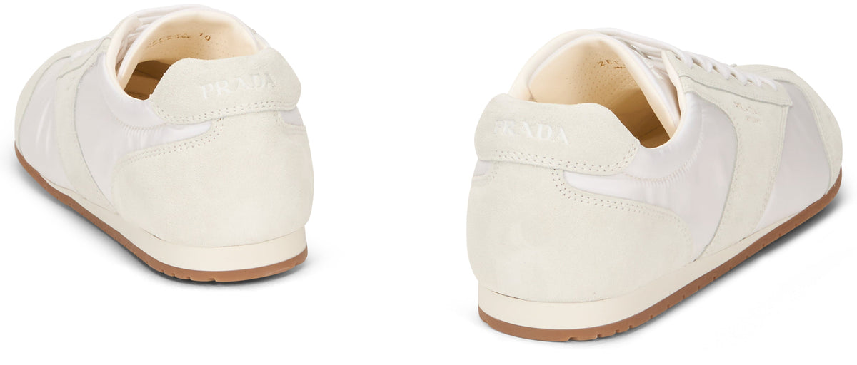 Low-top sneakers Bimat in re-nylon and suede SHOES