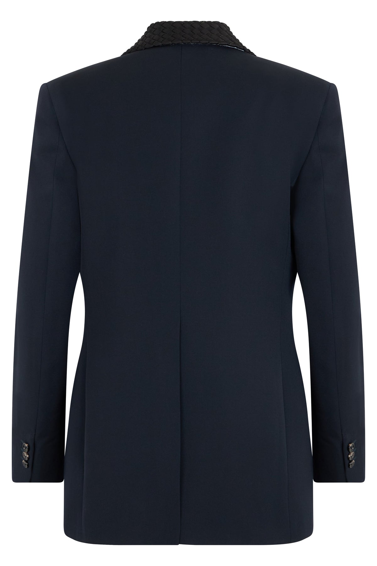 Smoking jacket with braided detail RTW