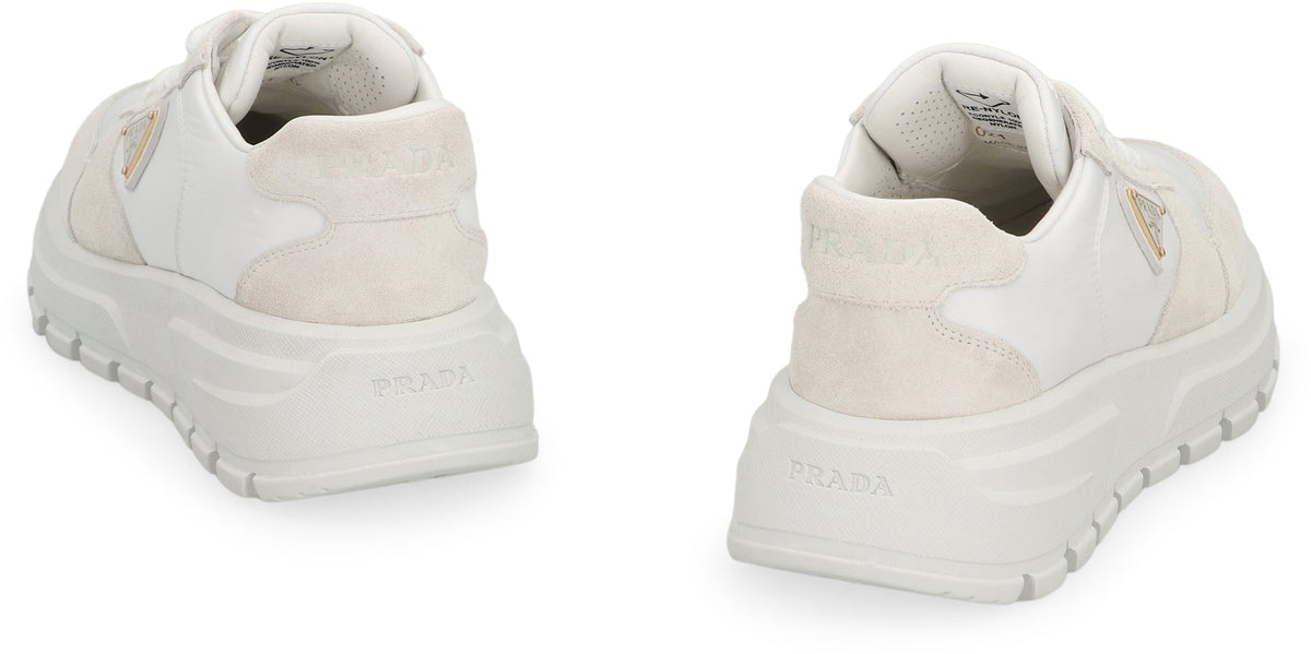 Sneakers Prax 2.0 in Re-Nylon and suede leather SHOES