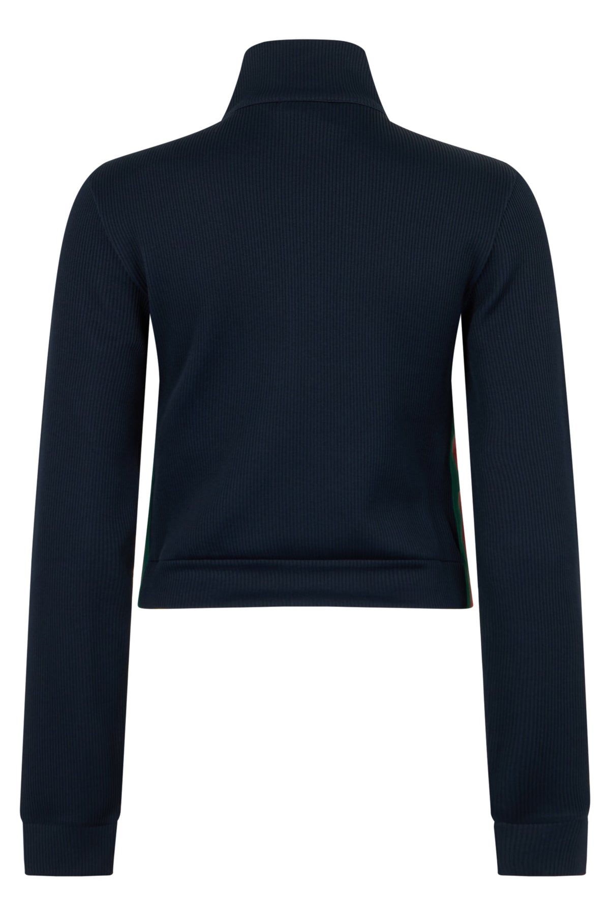 Zip sweatshirt in ribbed jersey RTW