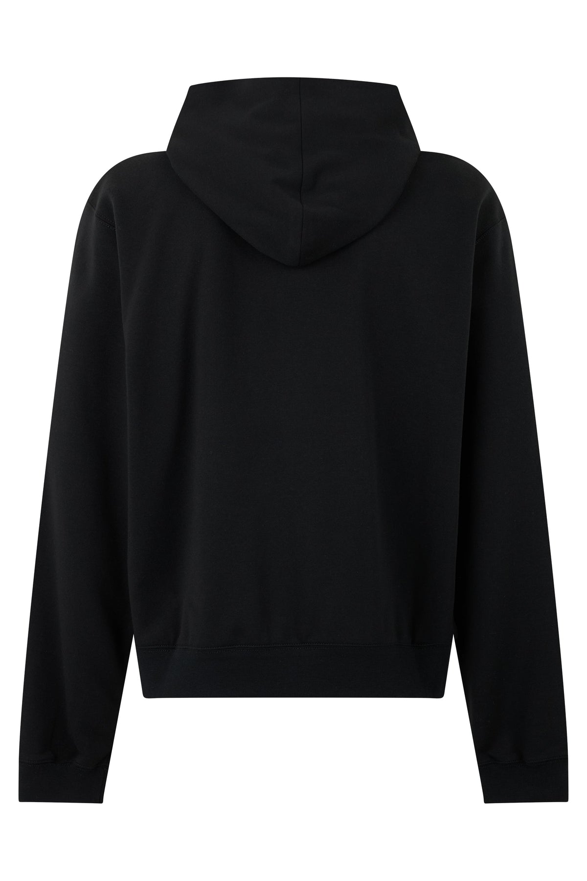 Hooded sweatshirt in cotton blend with zipper RTW