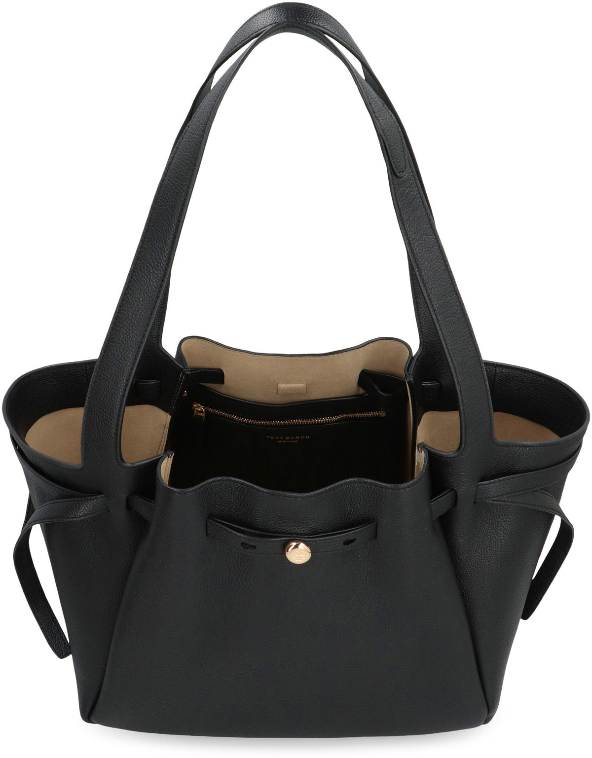 Tory Burch Romy smooth leather tote bag