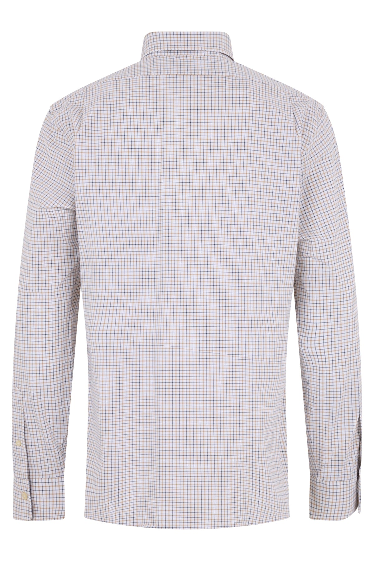 Checkered cotton poplin shirt RTW