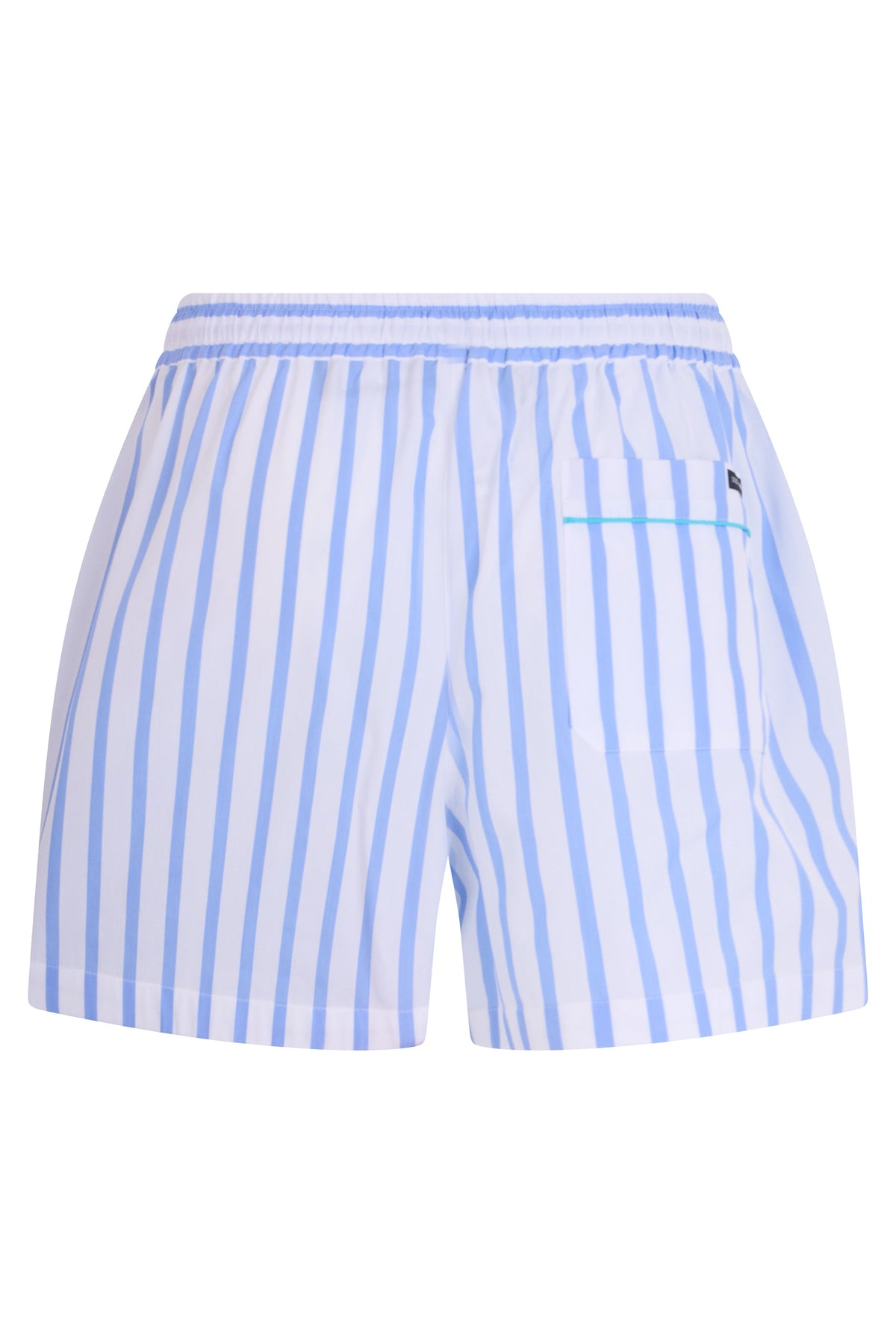 Striped poplin shorts RTW