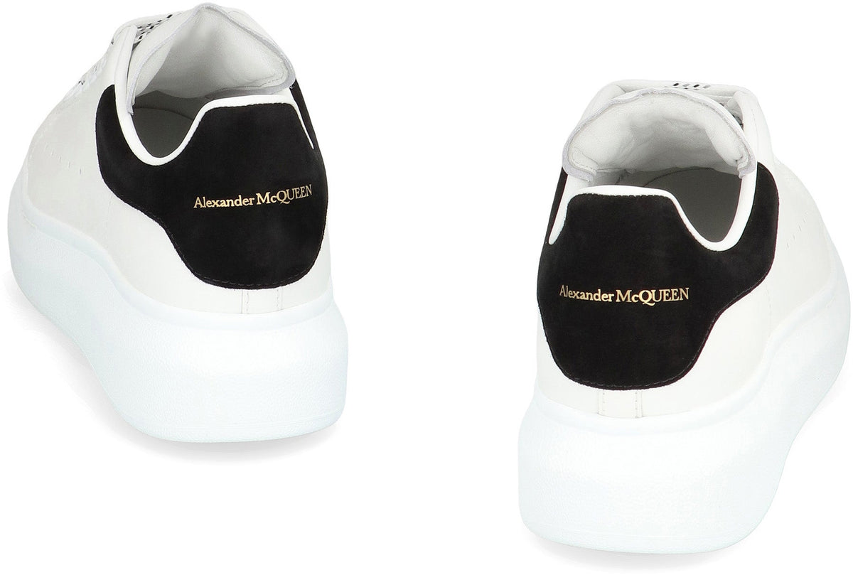 McQueen Leather chunky sneakers