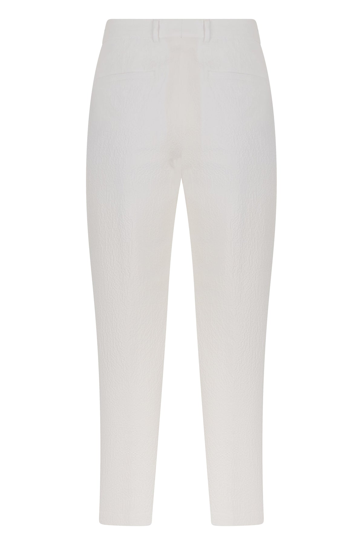 Trousers with a slim fit in stretch cotton RTW