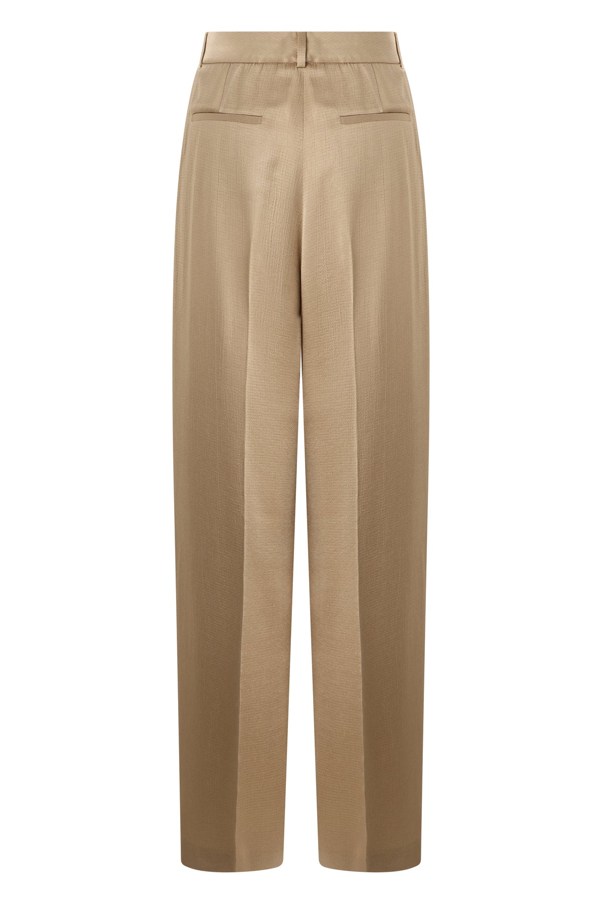 Stretch Cotton Satin Trousers RTW