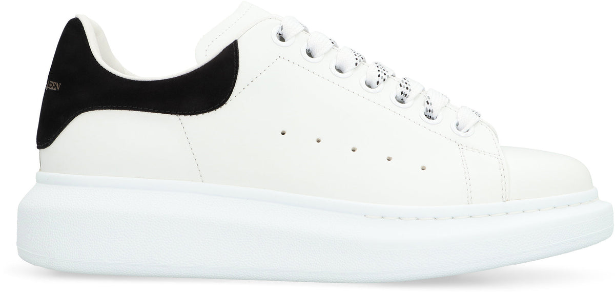 McQueen Leather chunky sneakers