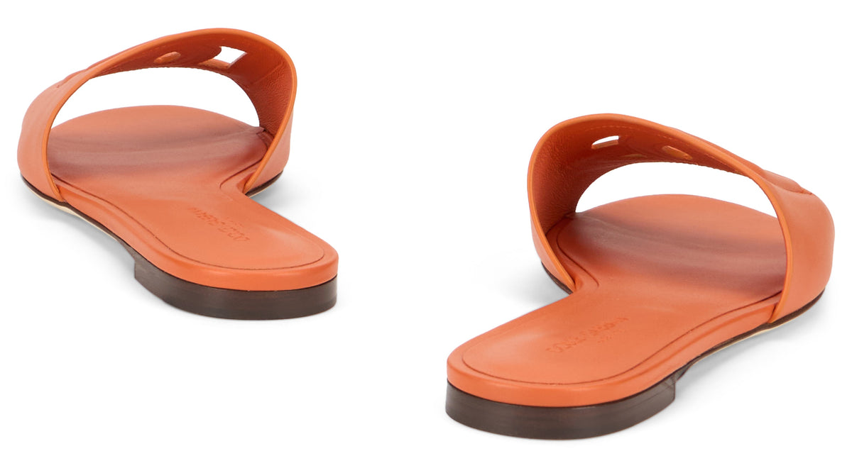 Dolce & Gabbana Low leather sandal