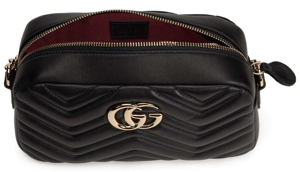 GG Marmont Gucci bag in chevron nappa BAGS