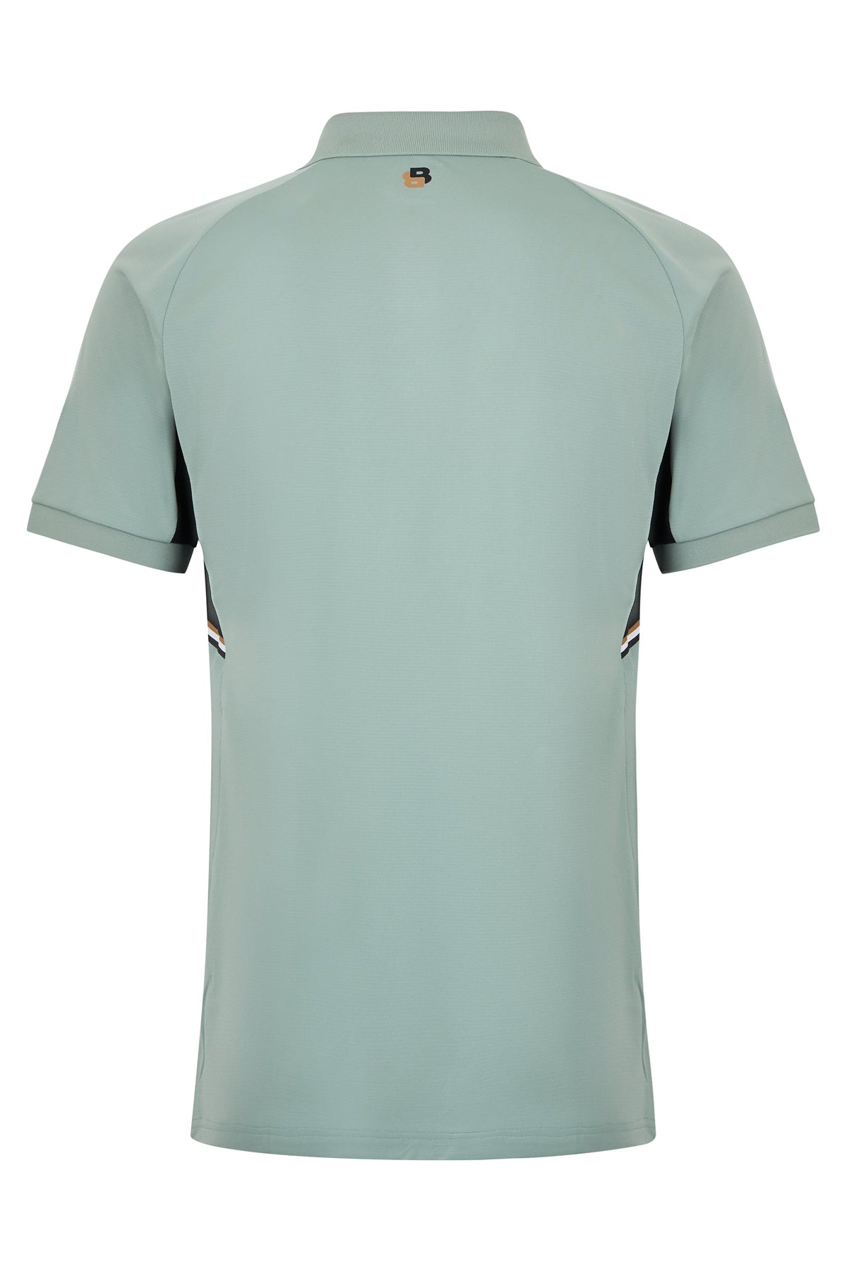 Slim fit polo in elastic fabric RTW
