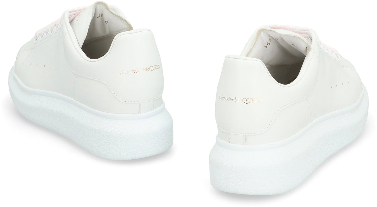 McQueen Leather chunky sneakers