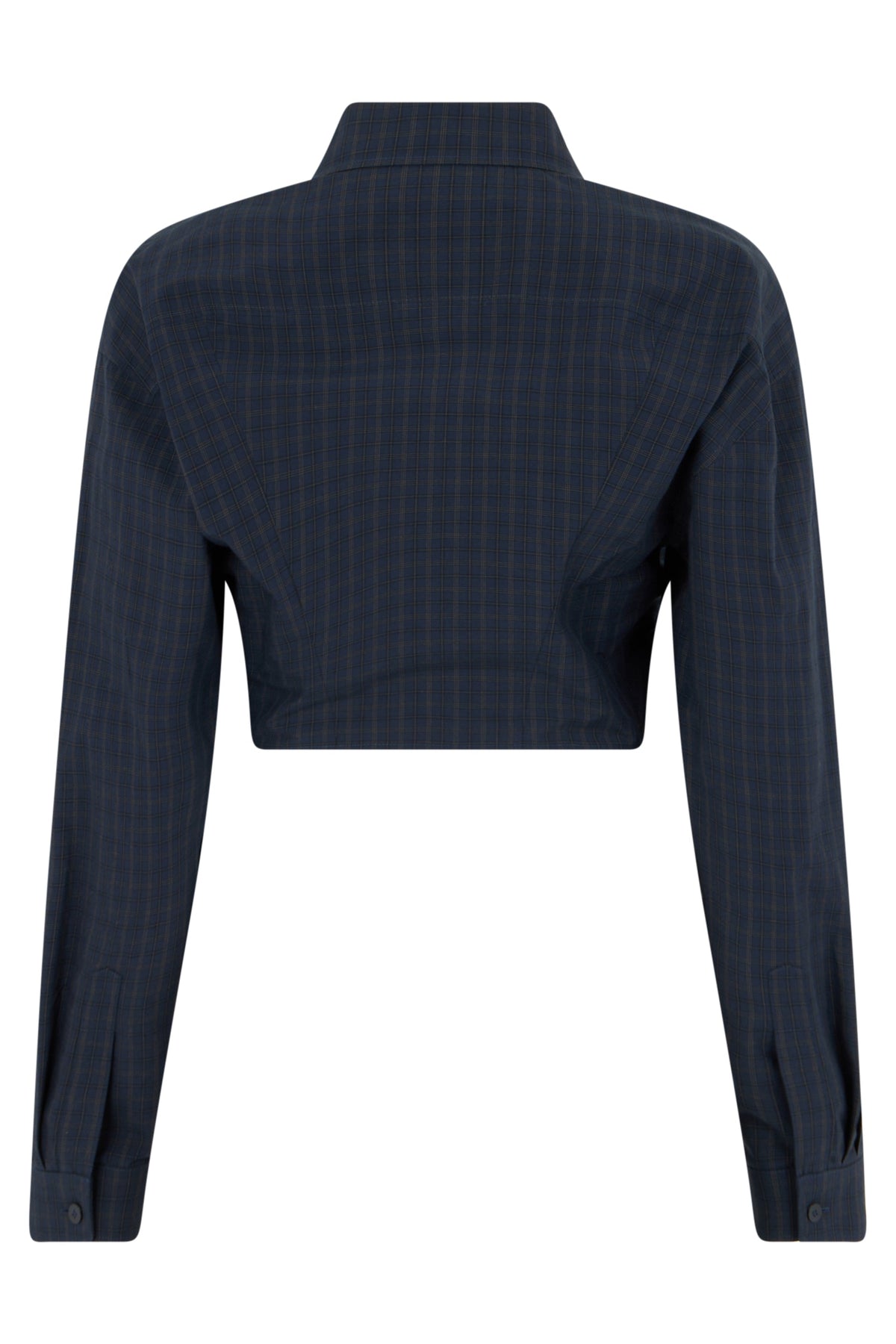 Checked cropped shirt RTW