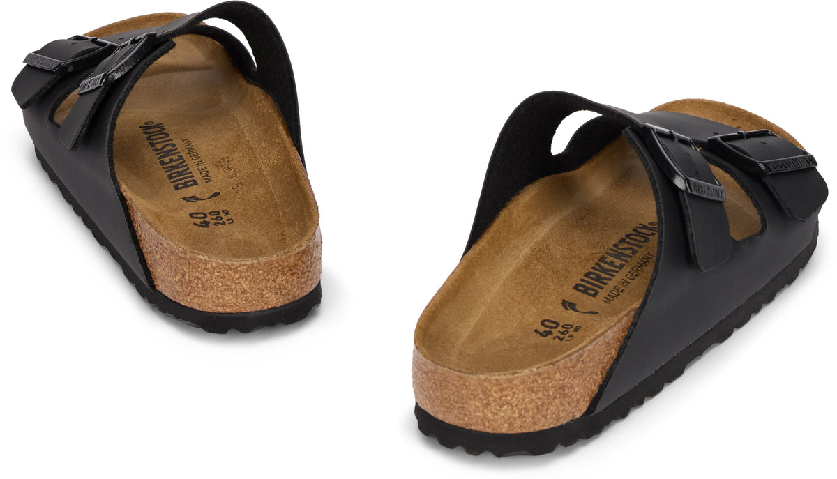 Arizona BS leather slides with buckle RTW