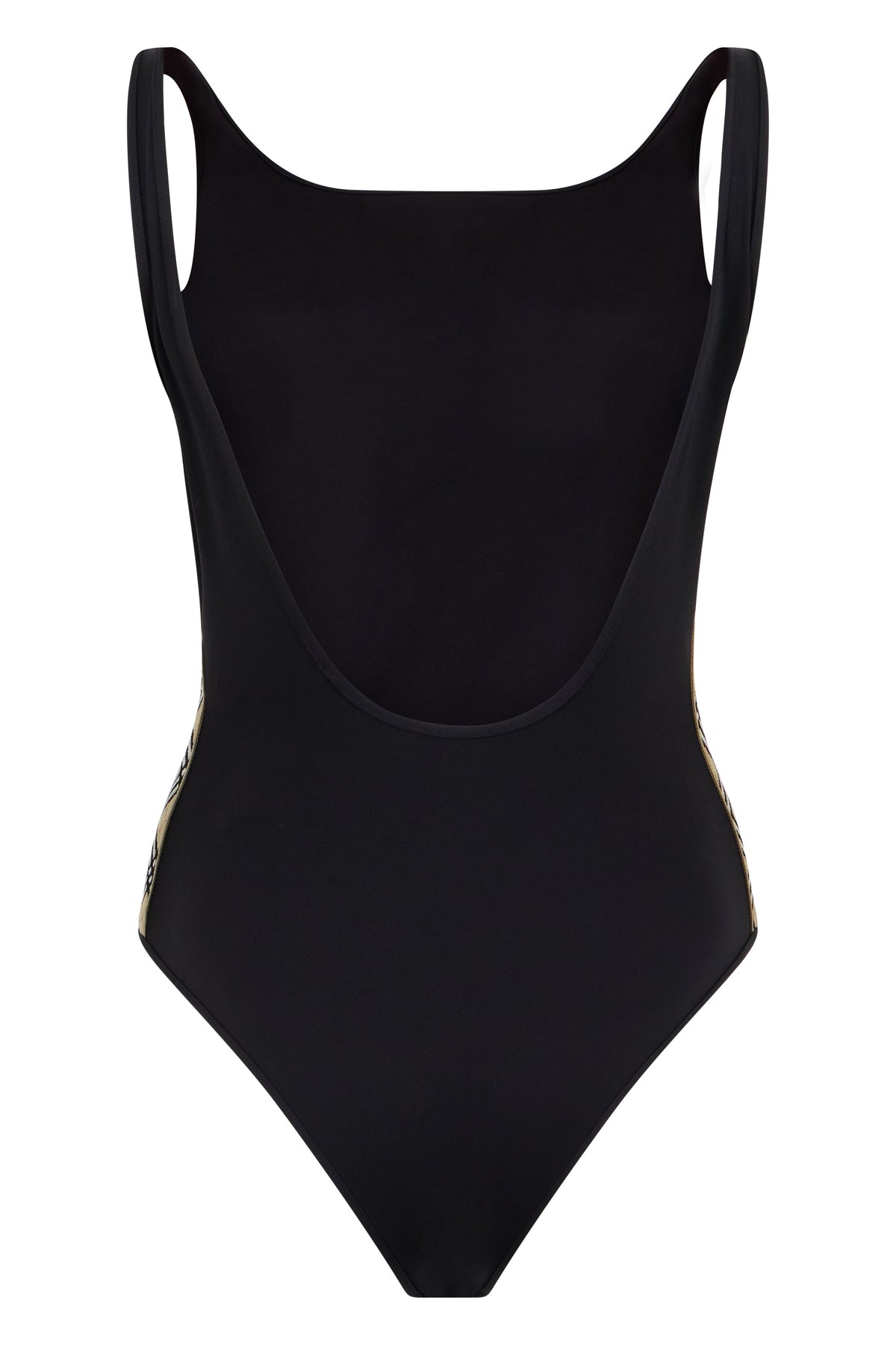 Swimsuit with checked details RTW