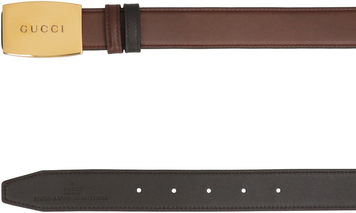 Reversible belt with buckle ACC