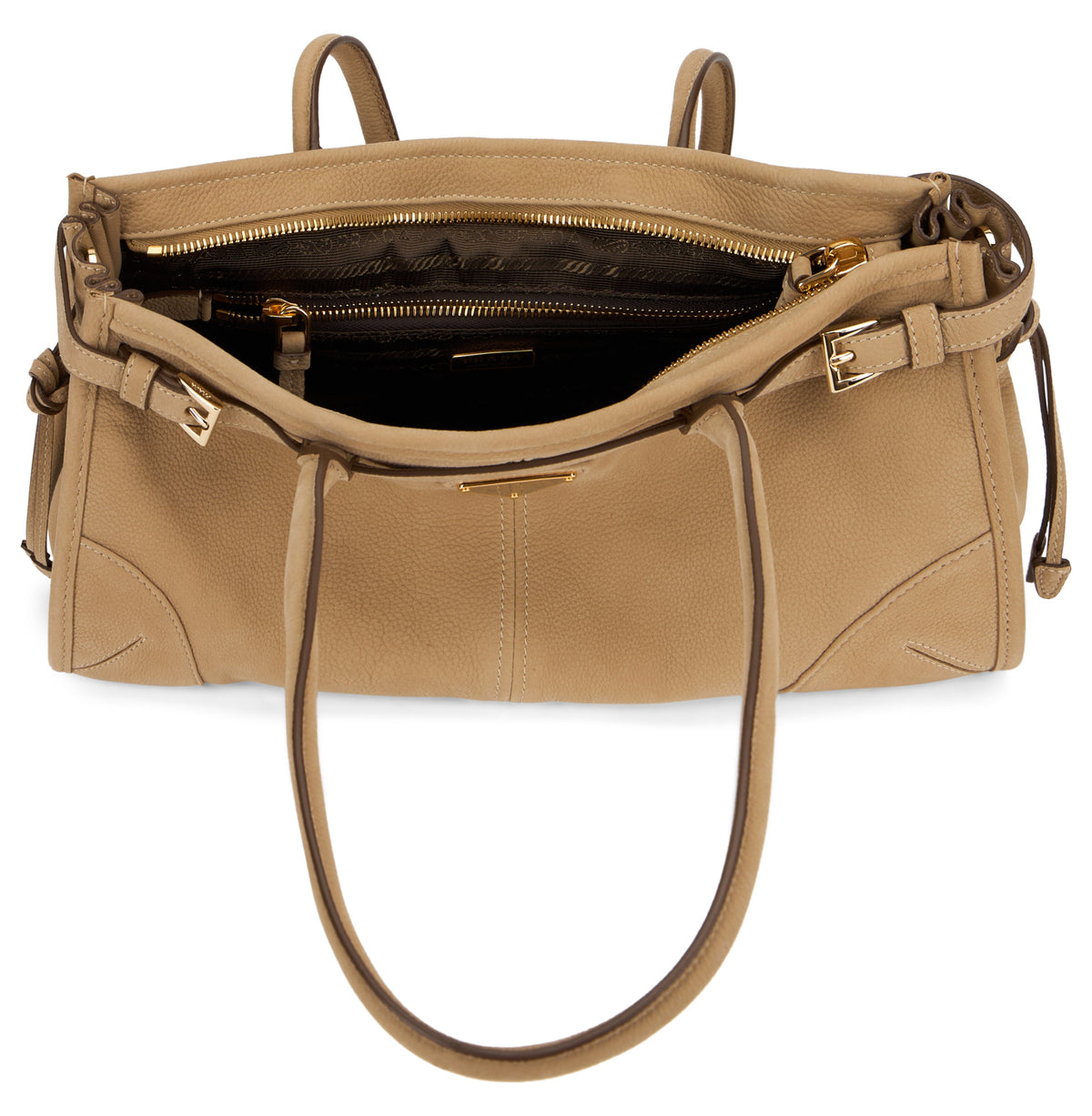 Elegant beige bag with comfortable shoulder strap BAGS