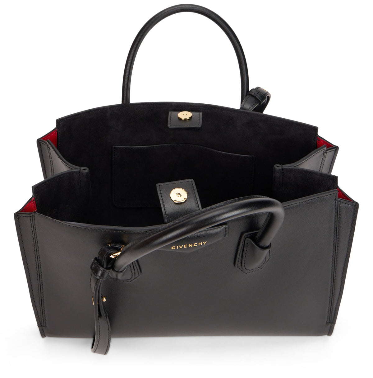 Catchall Antigona small bag in shiny flower leather BAGS
