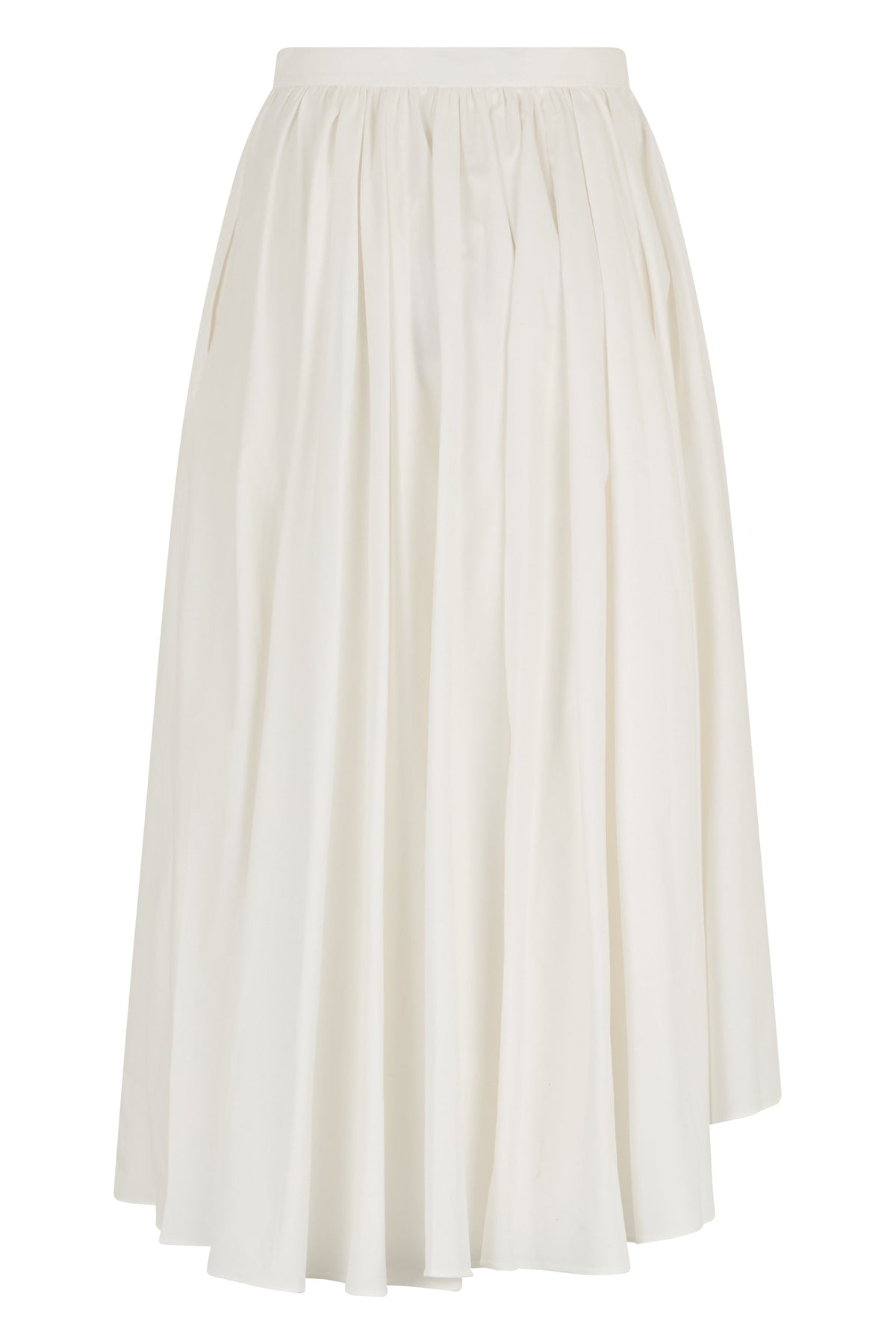 Asymmetrical pleated skirt RTW