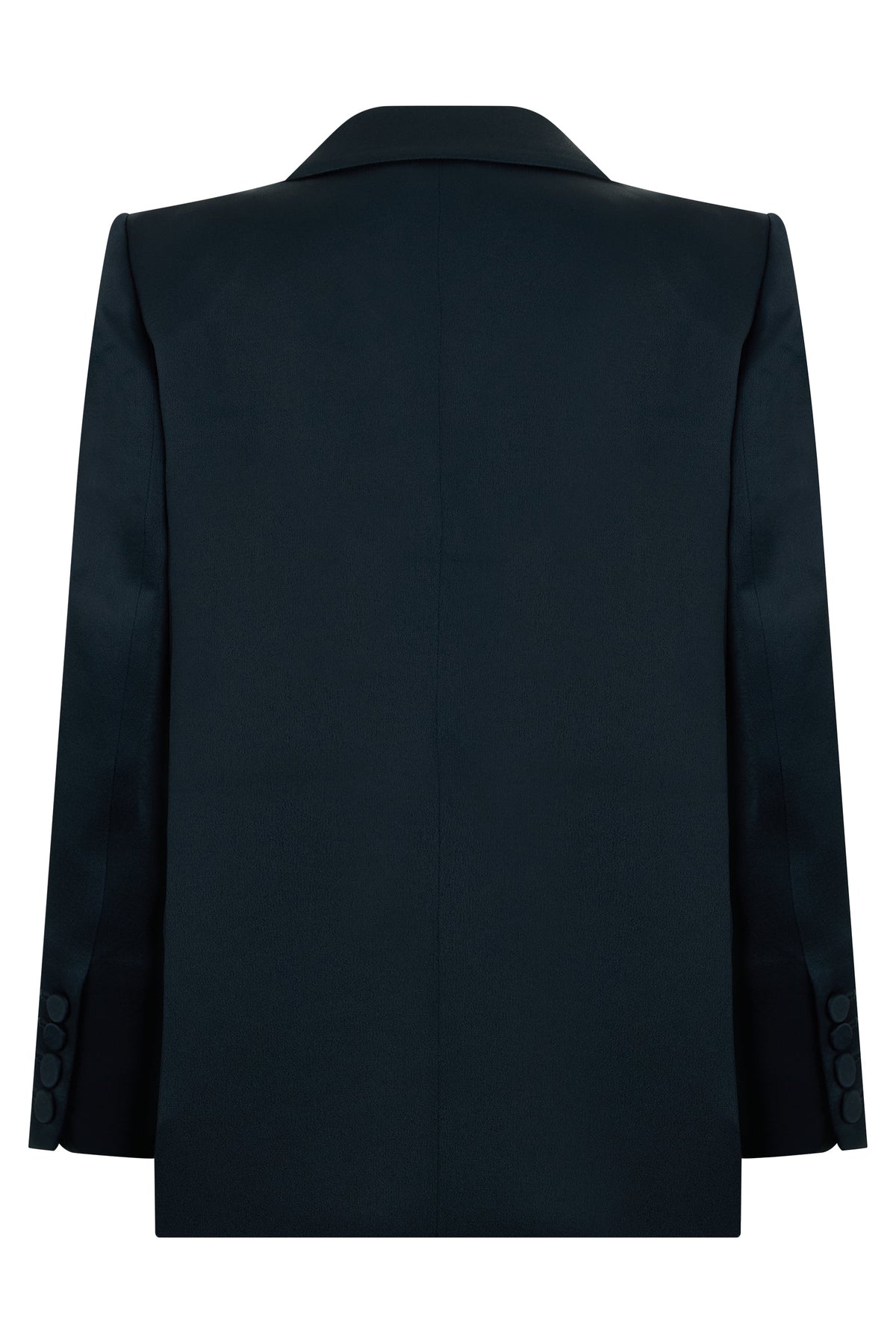 Double-breasted blazer in satin RTW