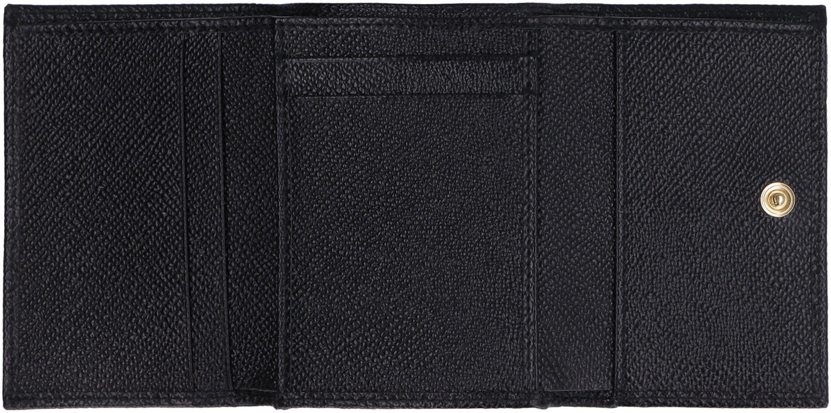 Dolce & Gabbana Dauphine-print leather wallet