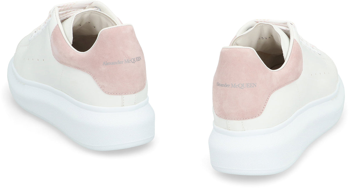 McQueen Leather chunky sneakers