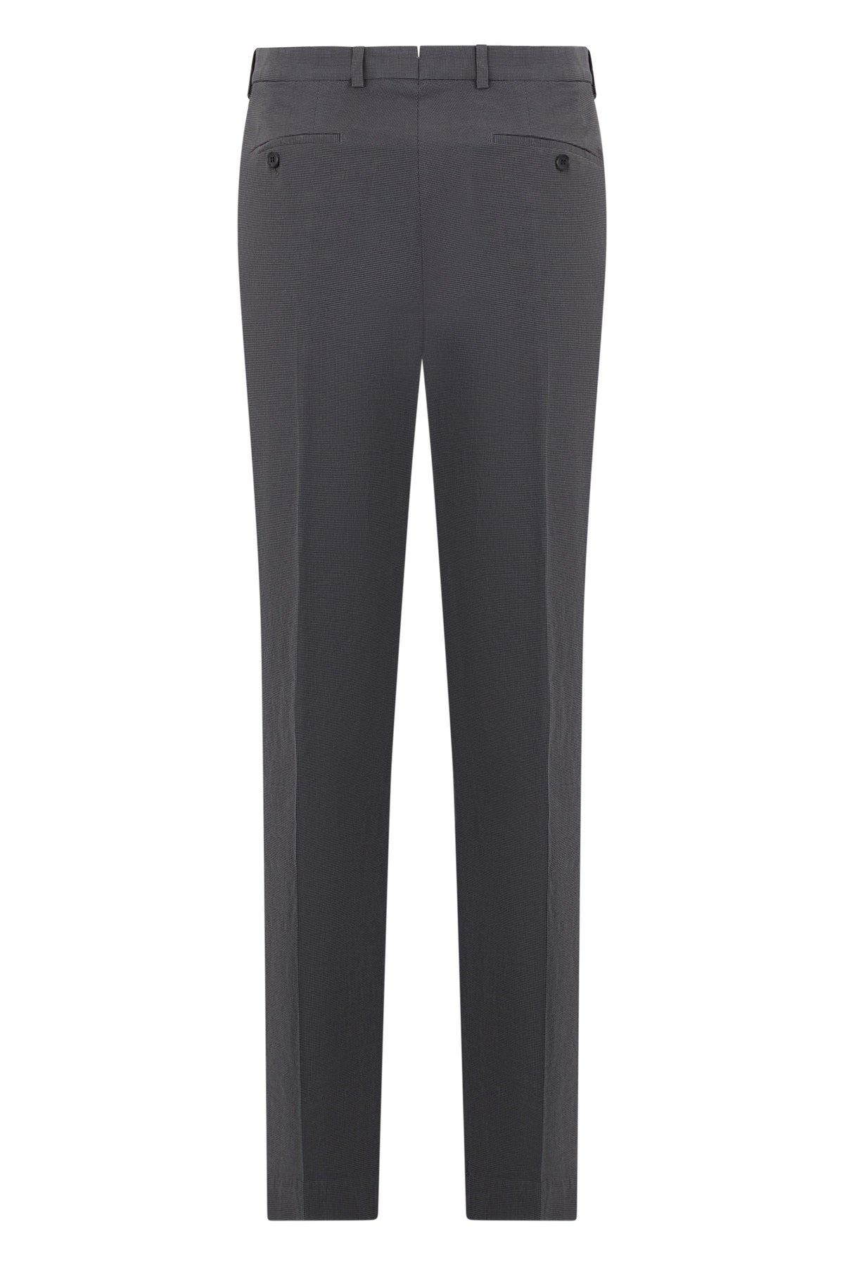 Slim fit cotton blend pants RTW