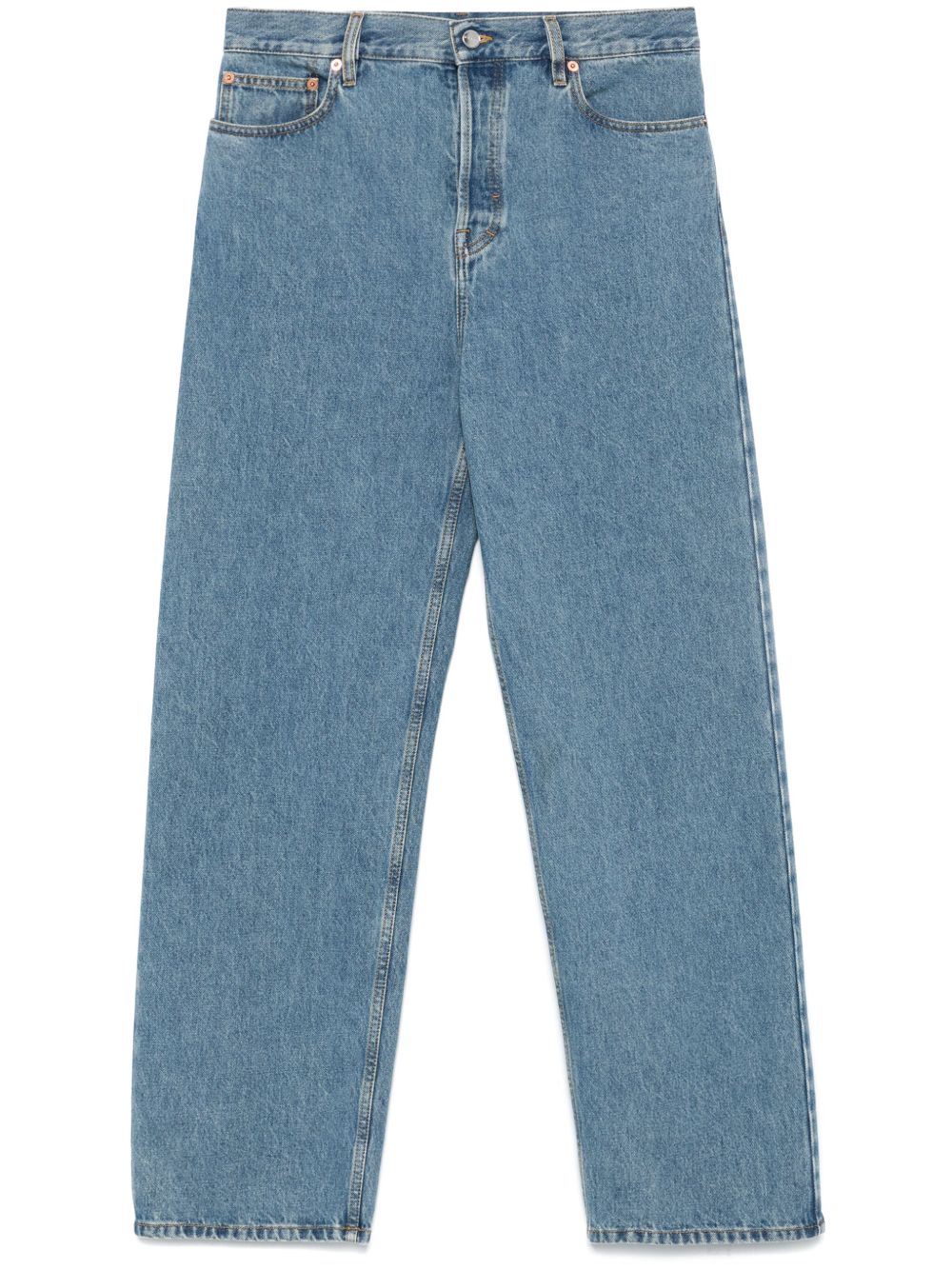 BAGGY PNT BLEACH DENIM_PETITE JEANS