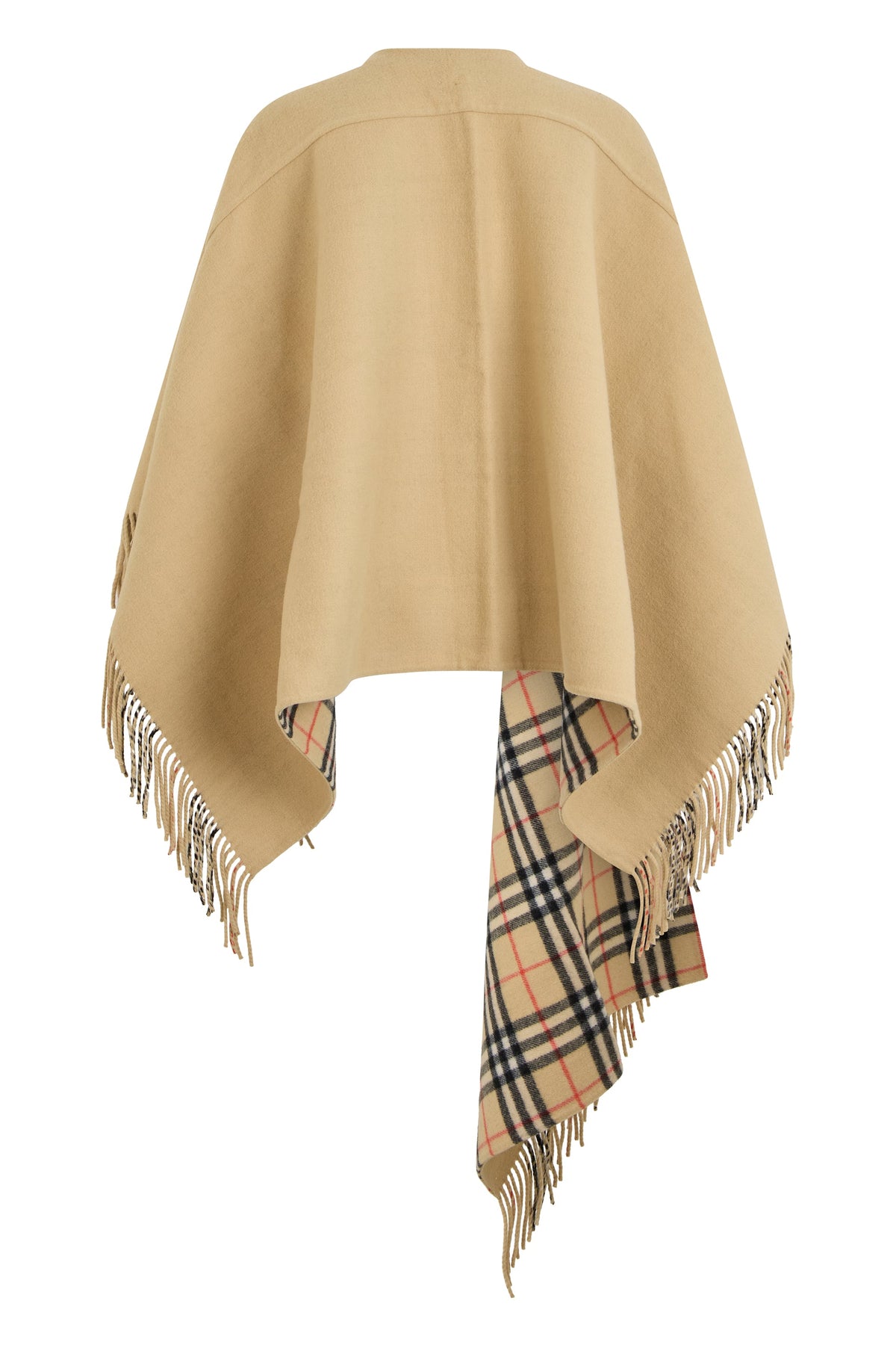 Reversible cloak in wool RTW