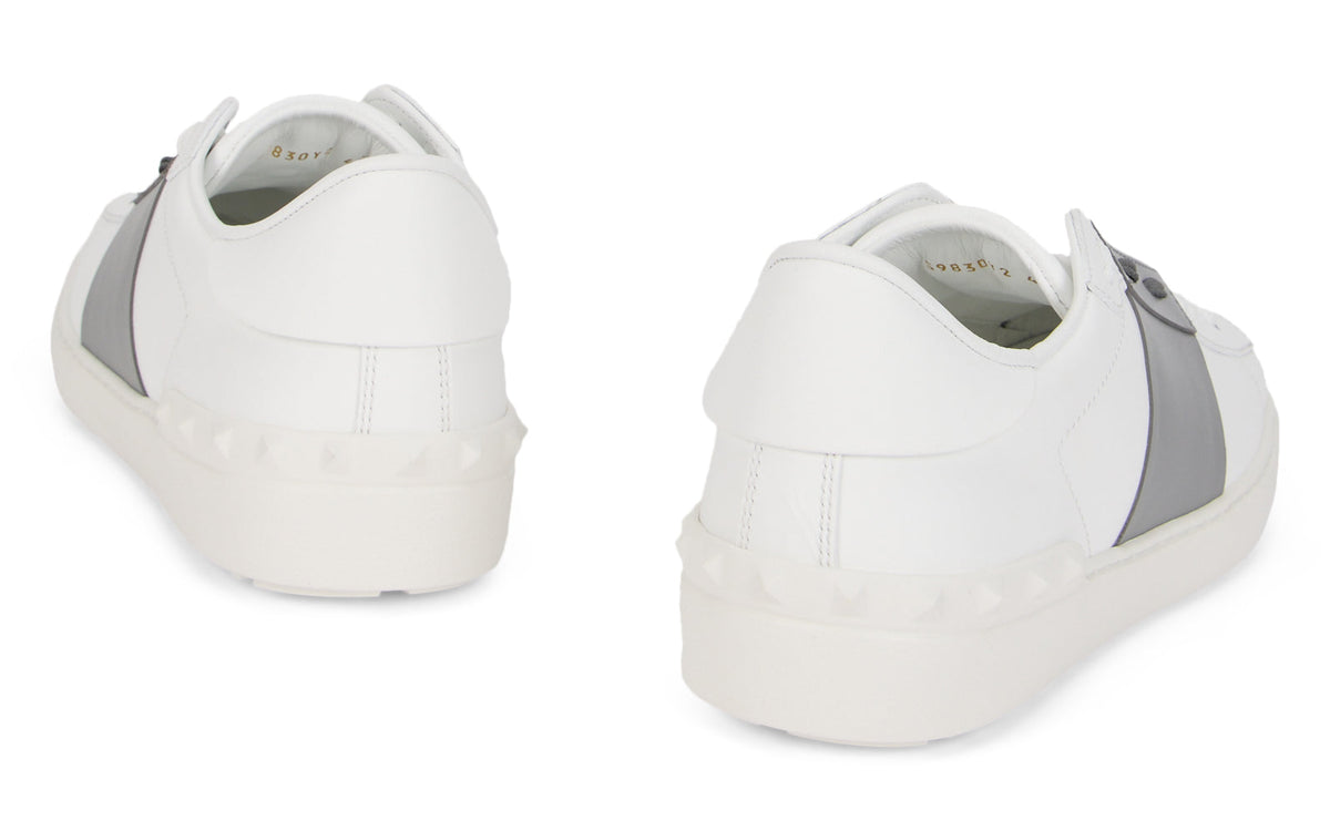 Sneakers with lateral band SHOES