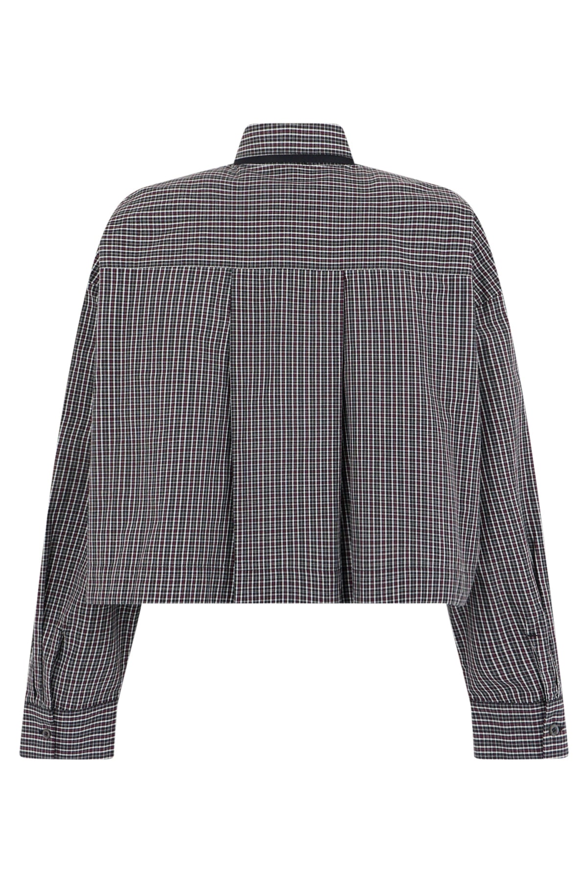 Cropped shirt with bow tie RTW
