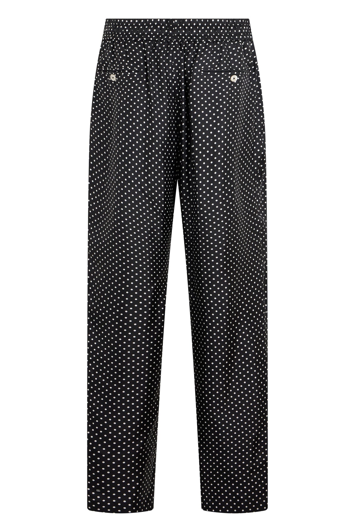 Polka dot pants with elastic waist RTW