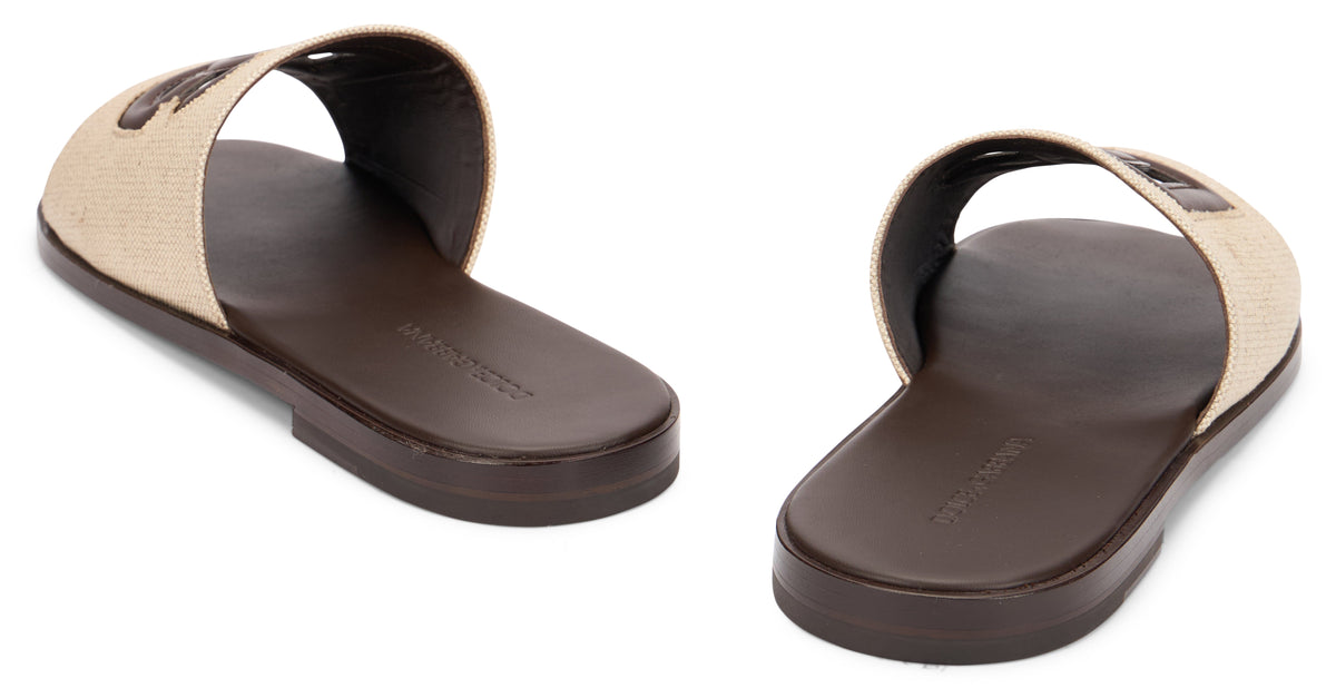 Canvas slippers with logo RTW