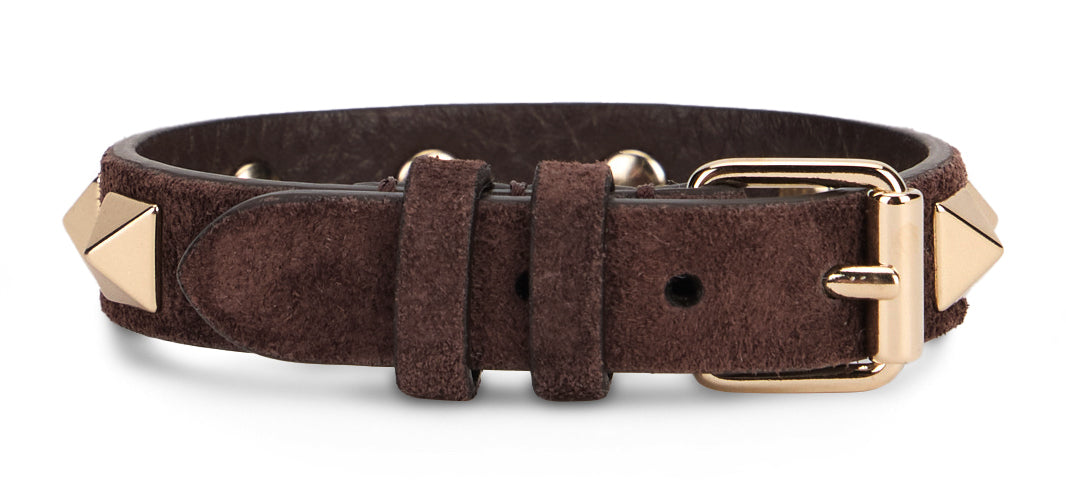 Rockstud bracelet in leather RTW