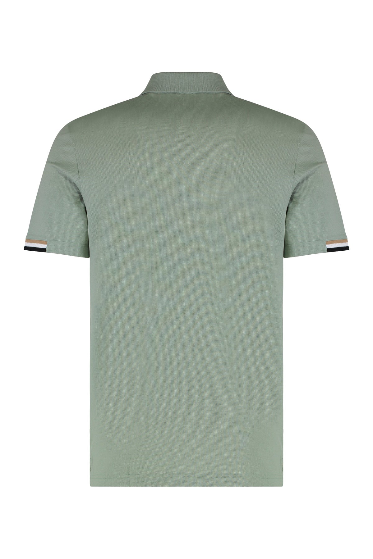 Green Casual Polo in Soft Breathable Fabric RTW