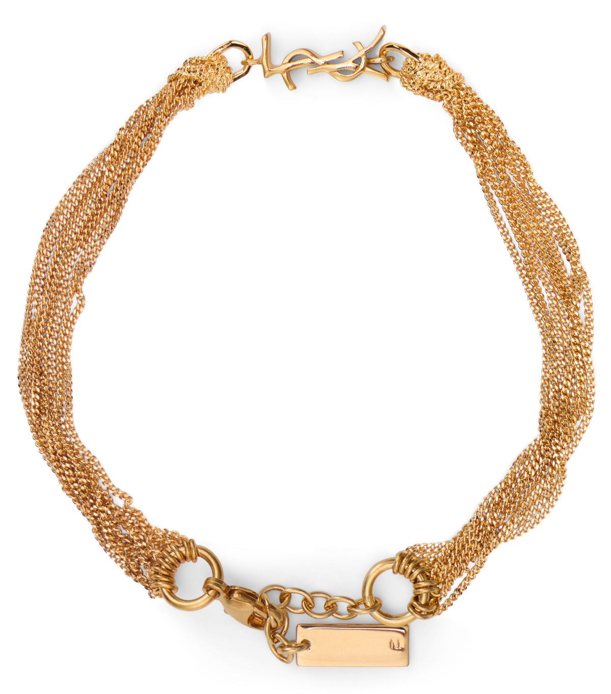 Metal bracelet with tassel Cassandre RTW