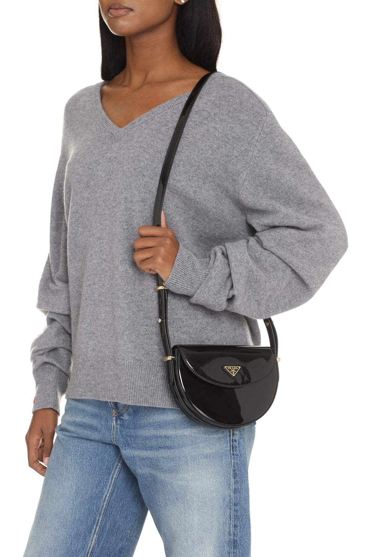 Prada Patent shoulder bag