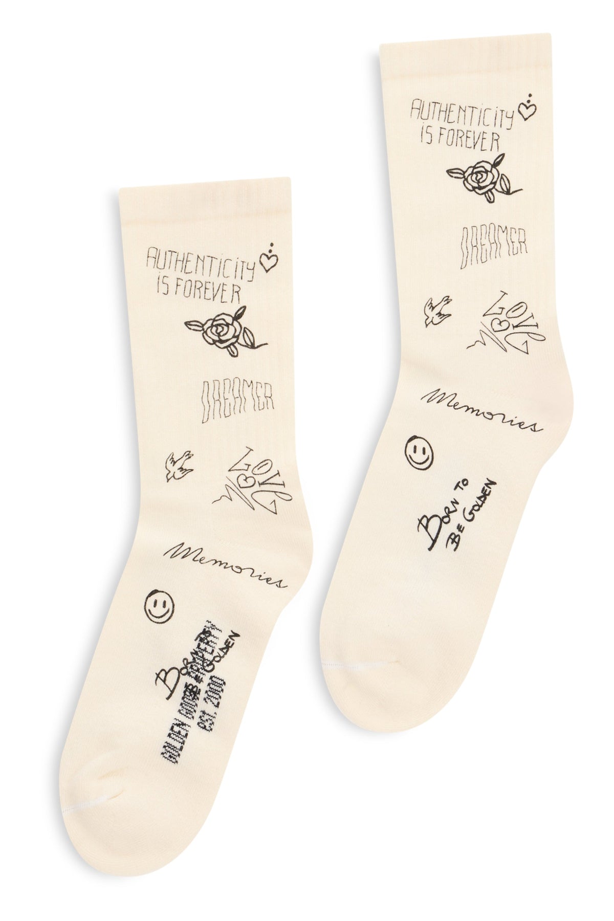 Cotton socks with print RTW